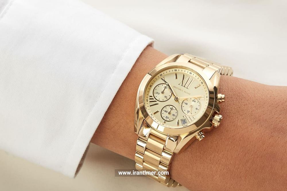 michael kors parker mother of pearl watch