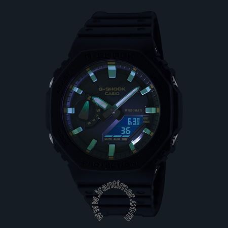 قیمت و خرید ساعت مچی مردانه کاسیو (CASIO) جی شاک مدل GA-2100RC-1ADR اسپرت | اورجینال و اصلی