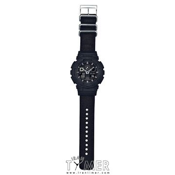 قیمت و خرید ساعت مچی مردانه کاسیو (CASIO) جی شاک مدل GA-100BBN-1ADR اسپرت | اورجینال و اصلی