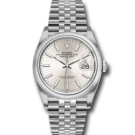 قیمت و خرید ساعت مچی مردانه رولکس(Rolex) مدل 126200 SIJ SILVER کلاسیک | اورجینال و اصلی