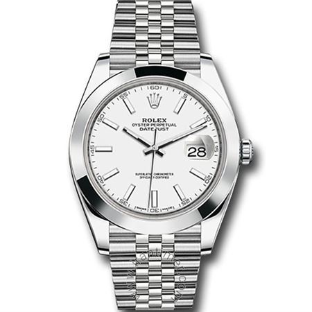 قیمت و خرید ساعت مچی مردانه رولکس(Rolex) مدل 126300 wij White کلاسیک | اورجینال و اصلی