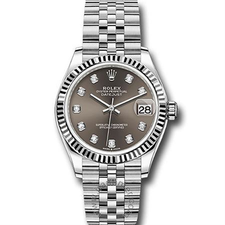 قیمت و خرید ساعت مچی زنانه رولکس(Rolex) مدل 278274 DKGDJ GRAY کلاسیک | اورجینال و اصلی