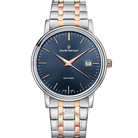 قیمت و خرید ساعت مچی مردانه کلودبرنارد(CLAUDE BERNARD) مدل 53007 357RM BUIR کلاسیک | اورجینال و اصلی