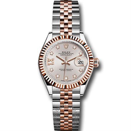 قیمت و خرید ساعت مچی زنانه رولکس(Rolex) مدل 279171 su9dix8dj Copper کلاسیک | اورجینال و اصلی