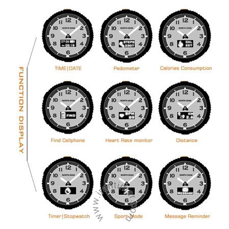 قیمت و خرید ساعت مچی مردانه نورث اج(North Edge) مدل FLOAT اسپرت | اورجینال و اصلی