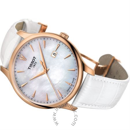 قیمت و خرید ساعت مچی زنانه تیسوت(TISSOT) مدل T063.610.36.116.01 کلاسیک | اورجینال و اصلی