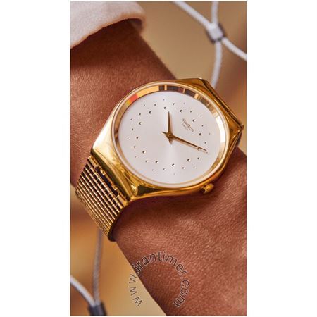 قیمت و خرید ساعت مچی مردانه زنانه سواچ(SWATCH) مدل SYXG106GG کلاسیک | اورجینال و اصلی