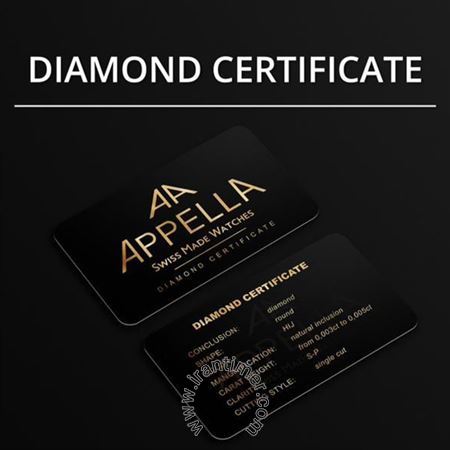 قیمت و خرید ساعت مچی زنانه اپلا(APPELLA) مدل L50002.5247DQ کلاسیک | اورجینال و اصلی