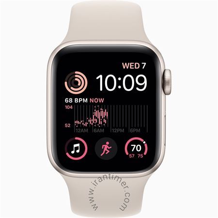 قیمت و خرید ساعت مچی مردانه زنانه اپل واچ(Apple Watch) مدل Se 2022 40mm-Beige اسپرت | اورجینال و اصلی