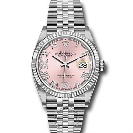 قیمت و خرید ساعت مچی مردانه رولکس(Rolex) مدل 126234 PDR69J PINK کلاسیک | اورجینال و اصلی