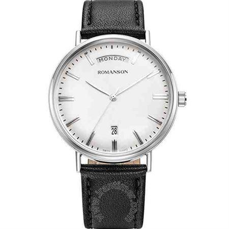 قیمت و خرید ساعت مچی مردانه رومانسون(ROMANSON) مدل TL4BF006MMBWA12W-W کلاسیک | اورجینال و اصلی