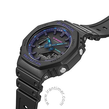 قیمت و خرید ساعت مچی مردانه کاسیو (CASIO) جی شاک مدل GA-2100VB-1ADR اسپرت | اورجینال و اصلی