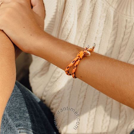 قیمت و خرید دستبند باز مردانه زنانه مشترک تریوا(TRIWA) مدل Ocean Plastic Bracelet Coral اسپرت (ورزشی) | اورجینال و اصلی