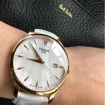 قیمت و خرید ساعت مچی زنانه تیسوت(TISSOT) مدل T063.610.36.116.01 کلاسیک | اورجینال و اصلی