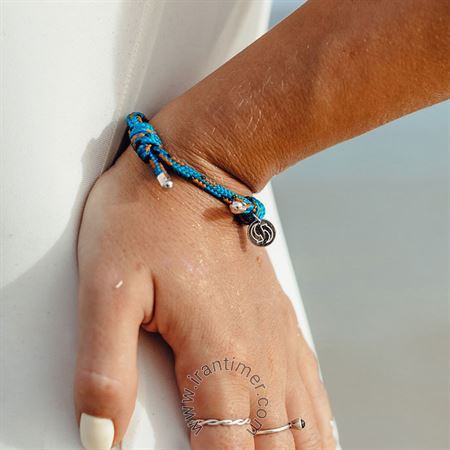 قیمت و خرید دستبند باز مردانه زنانه مشترک تریوا(TRIWA) مدل Ocean Plastic Bracelet Turquoise اسپرت (ورزشی) | اورجینال و اصلی