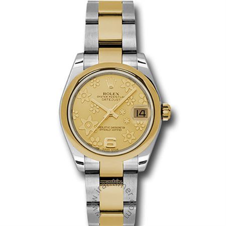 قیمت و خرید ساعت مچی زنانه رولکس(Rolex) مدل 178243 chfo Gold کلاسیک | اورجینال و اصلی