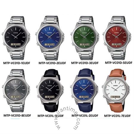 قیمت و خرید ساعت مچی مردانه کاسیو (CASIO) جنرال مدل MTP-VC01D-3EUDF کلاسیک | اورجینال و اصلی