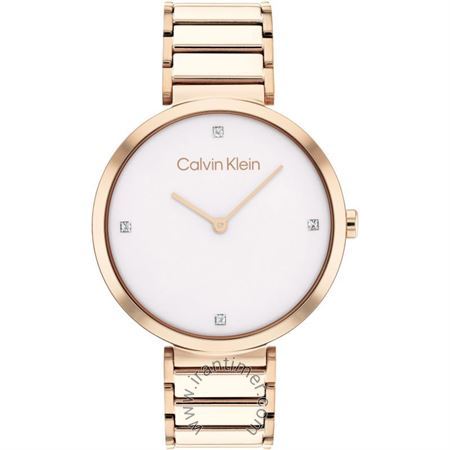 قیمت و خرید ساعت مچی زنانه کالوین کلاین(CALVIN KLEIN) مدل 25200135 کلاسیک | اورجینال و اصلی