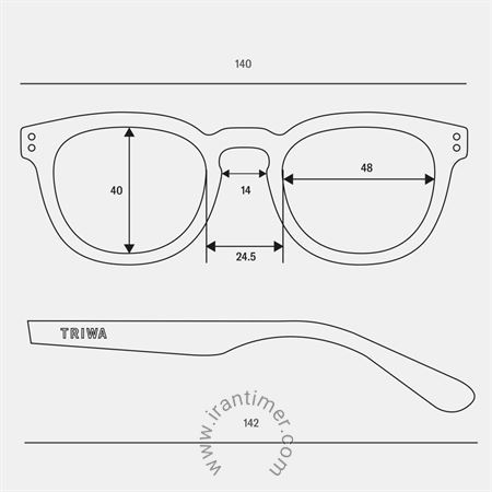 قیمت و خرید عینک آفتابی زنانه مردانه کلاسیک (TRIWA) مدل Night Harald 232 | اورجینال و اصلی