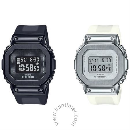 قیمت و خرید ساعت مچی زنانه کاسیو (CASIO) جی شاک مدل GM-S5600SB-1DR اسپرت | اورجینال و اصلی