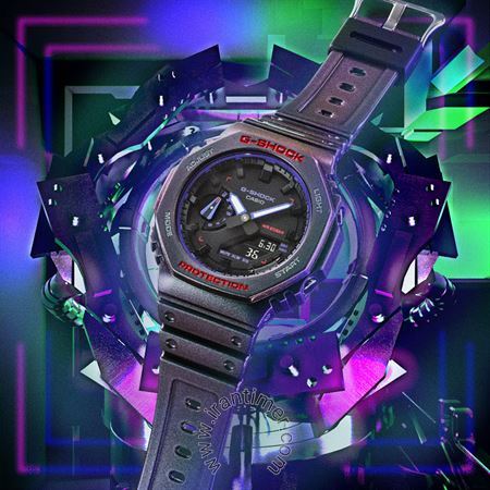 قیمت و خرید ساعت مچی مردانه کاسیو (CASIO) جی شاک مدل GA-2100AH-6A اسپرت | اورجینال و اصلی