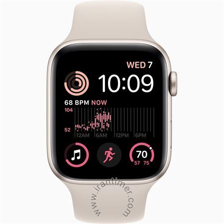 قیمت و خرید ساعت مچی مردانه زنانه اپل واچ(Apple Watch) مدل Se 2022 44mm-Beige اسپرت | اورجینال و اصلی