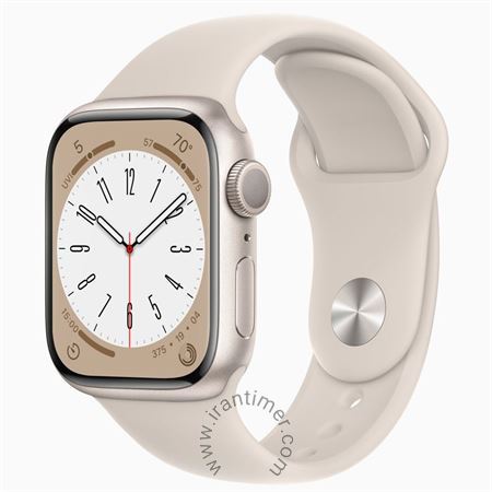 قیمت و خرید ساعت مچی مردانه زنانه اپل واچ(Apple Watch) مدل Series 8 41mm-Beige اسپرت | اورجینال و اصلی