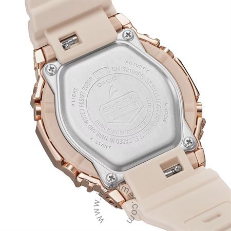 قیمت و خرید ساعت مچی زنانه کاسیو (CASIO) جی شاک مدل GM-S2100PG-4ADR اسپرت | اورجینال و اصلی