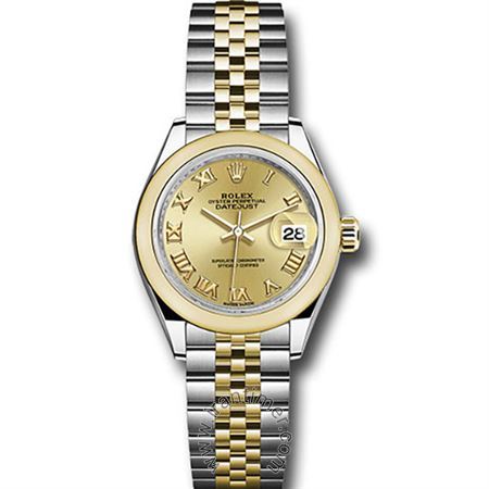 قیمت و خرید ساعت مچی زنانه رولکس(Rolex) مدل 279163 chrj Gold کلاسیک | اورجینال و اصلی