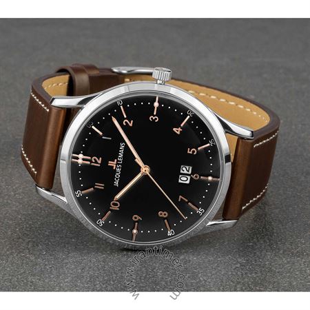 قیمت و خرید ساعت مچی مردانه ژاک لمن(JACQUES LEMANS) مدل 1-2066C کلاسیک | اورجینال و اصلی