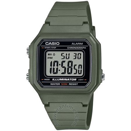 قیمت و خرید ساعت مچی مردانه کاسیو (CASIO) جنرال مدل W-217H-3AVDF اسپرت | اورجینال و اصلی