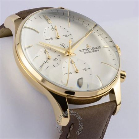 قیمت و خرید ساعت مچی مردانه ژاک لمن(JACQUES LEMANS) مدل 1-2163G کلاسیک | اورجینال و اصلی