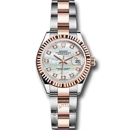 قیمت و خرید ساعت مچی زنانه رولکس(Rolex) مدل 279171 mdo White کلاسیک | اورجینال و اصلی