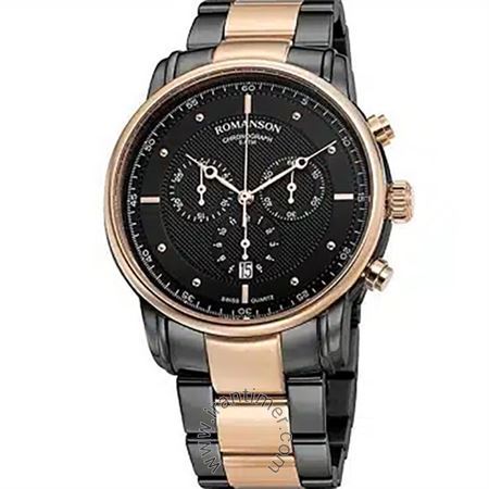 قیمت و خرید ساعت مچی مردانه رومانسون(ROMANSON) مدل TM3BS011HMKKA36R-BK کلاسیک | اورجینال و اصلی