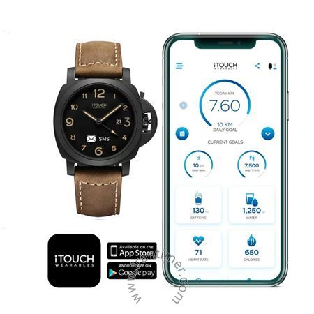 قیمت و خرید ساعت مچی مردانه زنانه آی تاچ(iTouch) مدل iTouch Connected Brown کلاسیک | اورجینال و اصلی