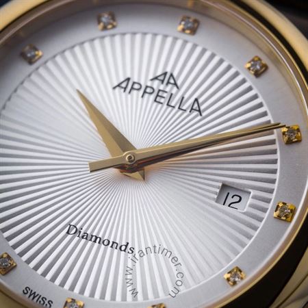 قیمت و خرید ساعت مچی زنانه اپلا(APPELLA) مدل L50002.1243DQ کلاسیک فشن | اورجینال و اصلی