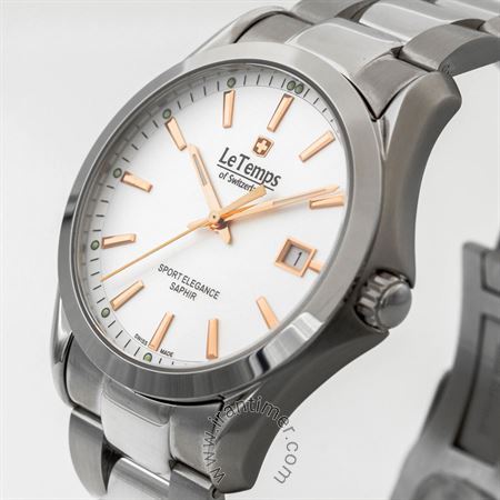 قیمت و خرید ساعت مچی مردانه له تمپس(Le Temps) مدل LT1080.04BS01 کلاسیک | اورجینال و اصلی