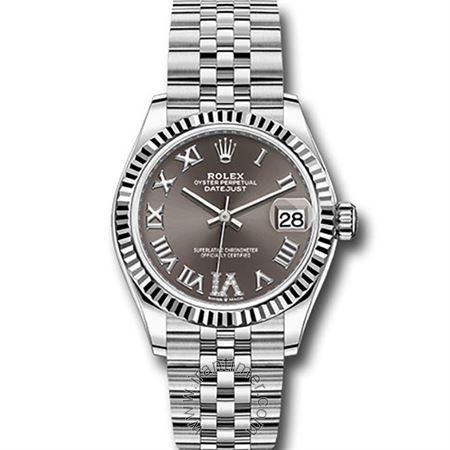 قیمت و خرید ساعت مچی زنانه رولکس(Rolex) مدل 278274 DKGDR6J GRAY کلاسیک | اورجینال و اصلی