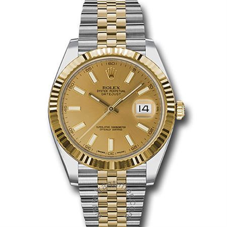 قیمت و خرید ساعت مچی مردانه رولکس(Rolex) مدل 126333 chij Gold کلاسیک | اورجینال و اصلی
