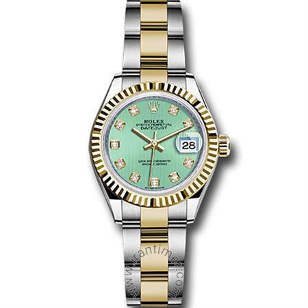 قیمت و خرید ساعت مچی زنانه رولکس(Rolex) مدل 279173 mgdo Green کلاسیک | اورجینال و اصلی