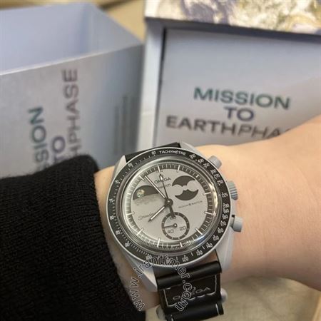 قیمت و خرید ساعت مچی مردانه سواچ(SWATCH) مدل MISSION TO EARTHPHASE SO33M700 اسپرت | اورجینال و اصلی