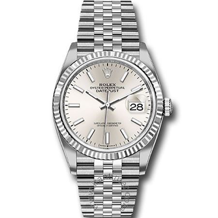 قیمت و خرید ساعت مچی مردانه رولکس(Rolex) مدل 126234 SIJ SILVER کلاسیک | اورجینال و اصلی