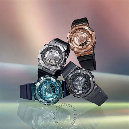 قیمت و خرید ساعت مچی مردانه زنانه کاسیو (CASIO) جی شاک مدل GM-S110-1ADR اسپرت | اورجینال و اصلی