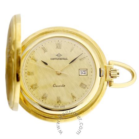 قیمت و خرید ساعت مچی مردانه زنانه کنتیننتال(CONTINENTAL) مدل Pocket Watch GOLD کلاسیک | اورجینال و اصلی