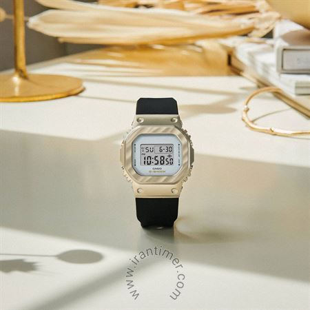 قیمت و خرید ساعت مچی زنانه کاسیو (CASIO) جی شاک مدل GM-S5600BC-1 اسپرت | اورجینال و اصلی