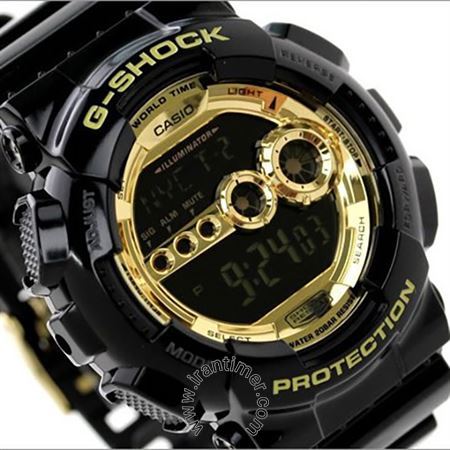 قیمت و خرید ساعت مچی مردانه کاسیو (CASIO) جی شاک مدل GD-100GB-1D اسپرت | اورجینال و اصلی