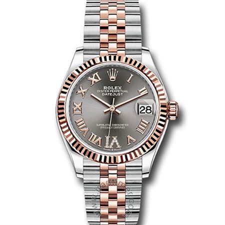 قیمت و خرید ساعت مچی زنانه رولکس(Rolex) مدل 278271 DKRHDR6J GRAY کلاسیک | اورجینال و اصلی