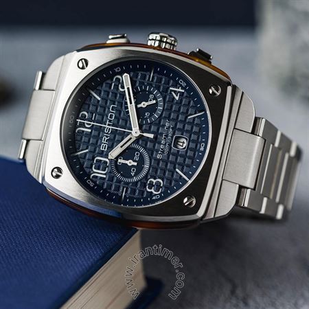 قیمت و خرید ساعت مچی مردانه بریستونن رست(BRISTON WRIST) مدل 23142.S.T.15.SB کلاسیک | اورجینال و اصلی