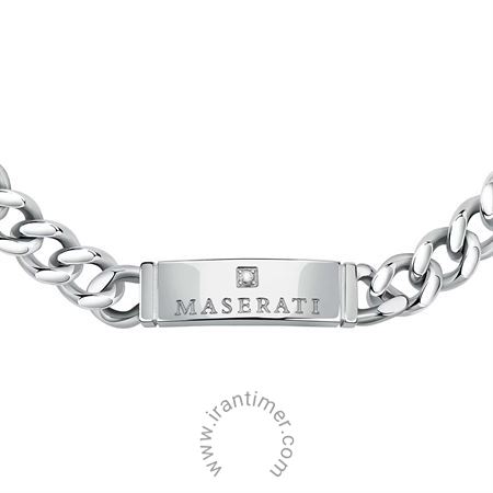 قیمت و خرید دستبند باز مردانه مازراتی(MASERATI) مدل JM221ATY08 کلاسیک | اورجینال و اصلی