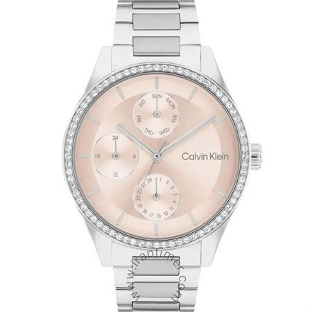قیمت و خرید ساعت مچی زنانه کالوین کلاین(CALVIN KLEIN) مدل 25100007 فشن | اورجینال و اصلی